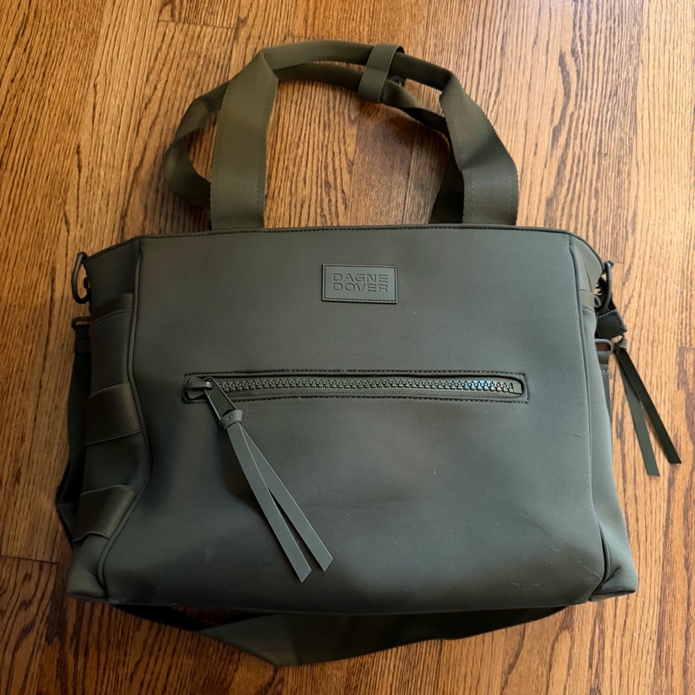 Dagne Dover Wade Tote Diaper Bag - Dark Moss